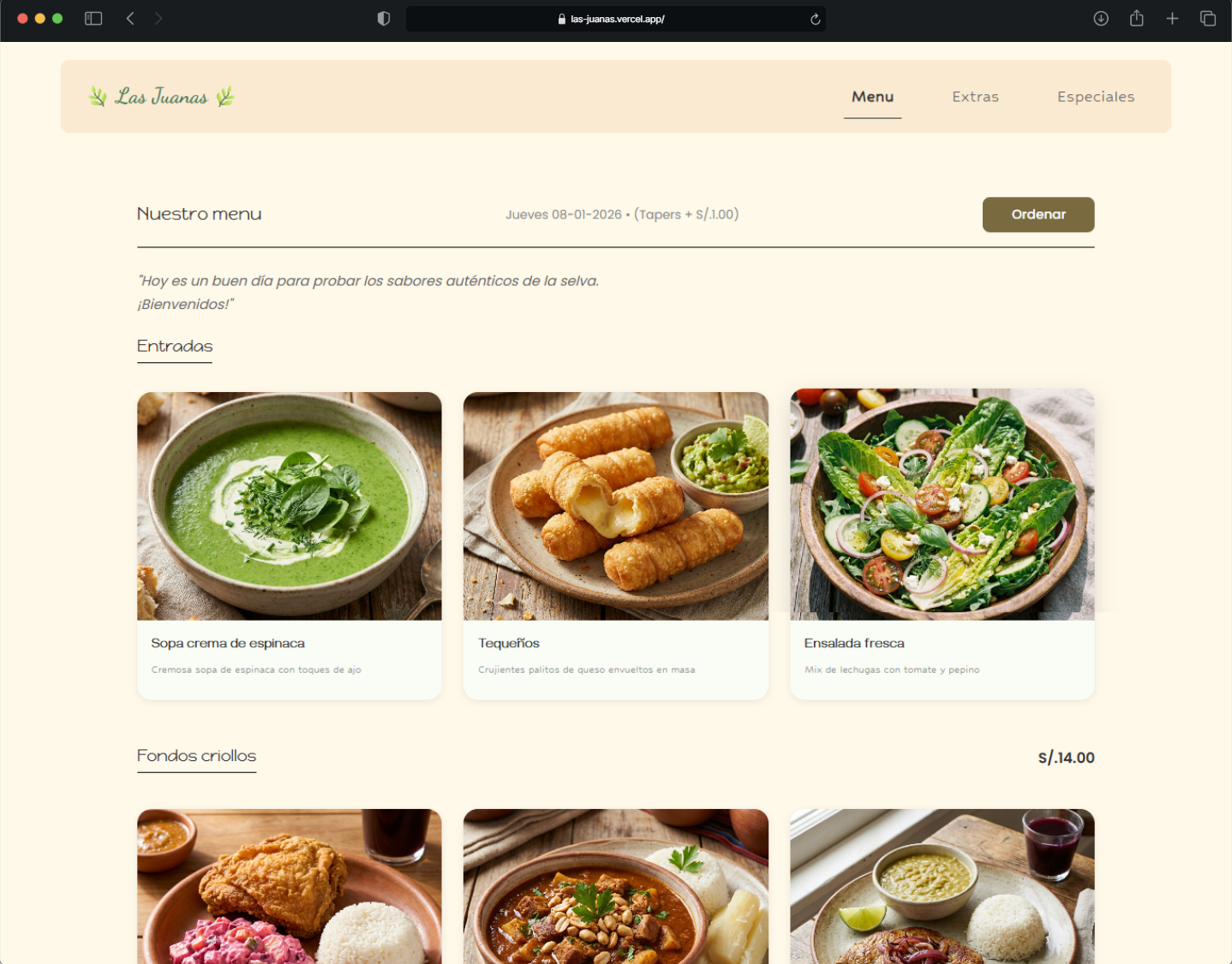 Proyecto Las Juanas — MVP / Propuesta por Anrrous